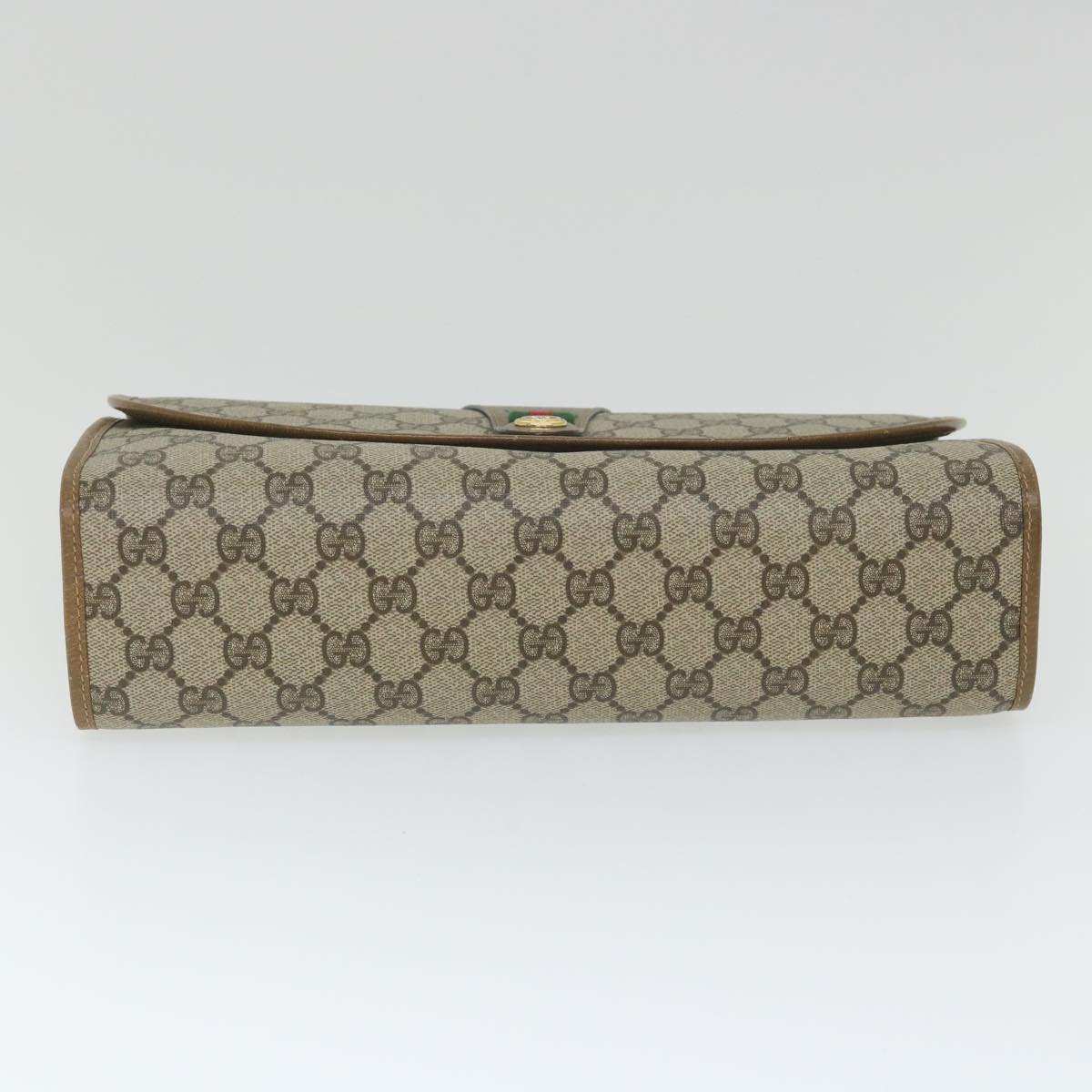 Gucci Gg Supreme  Canvas Clutch Bag ()