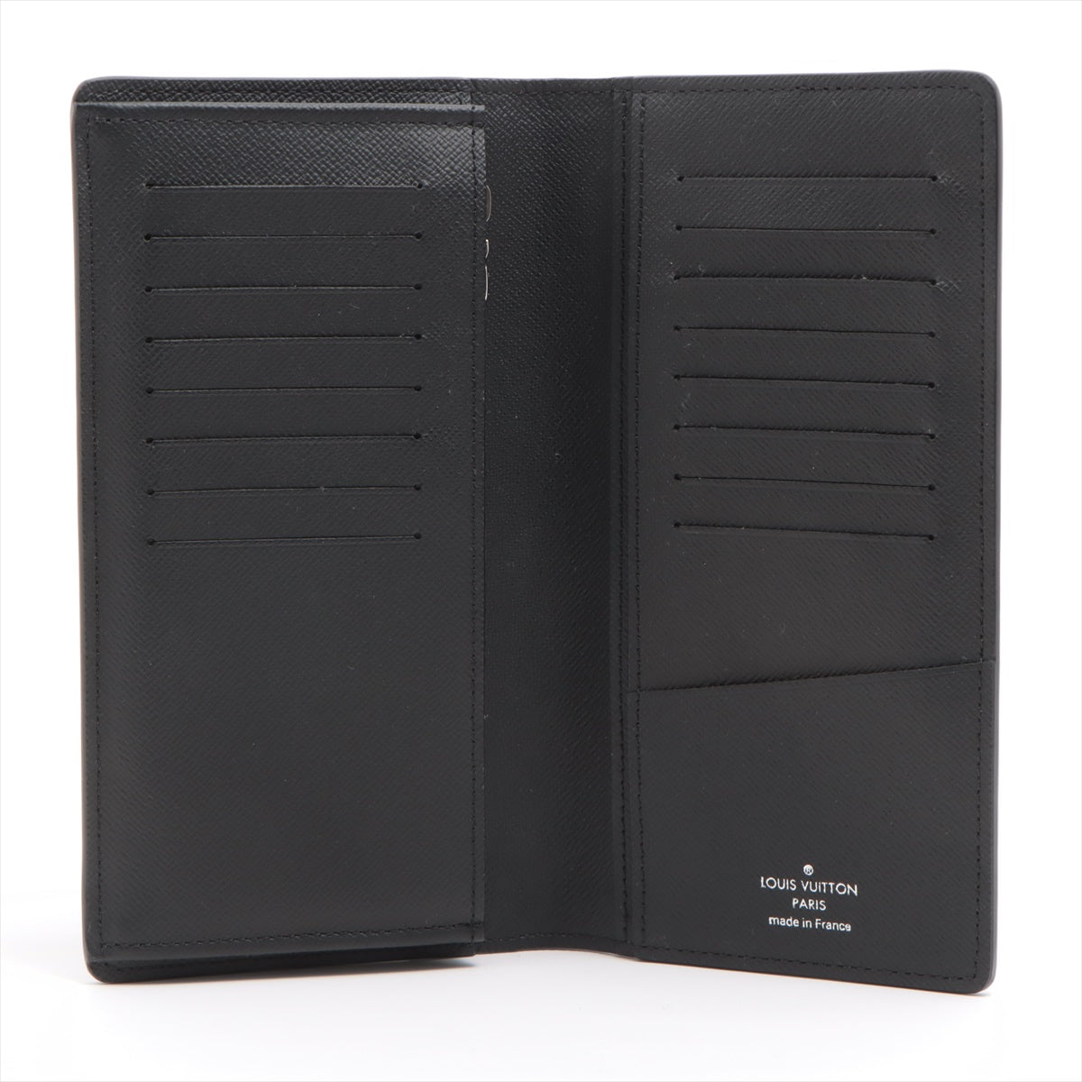 Louis Vuitton Taiga Portfolio Braza M30501 Noneir Long  Reaction Wallet
