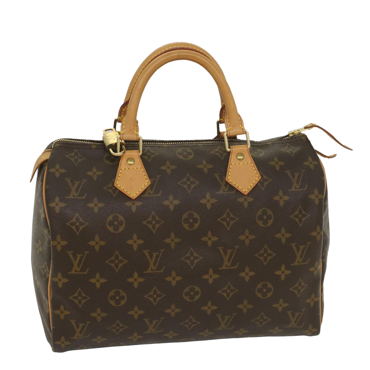 LOUIS VUITTON Monogram Speedy 30 Hand Bag M41526 LV 53127