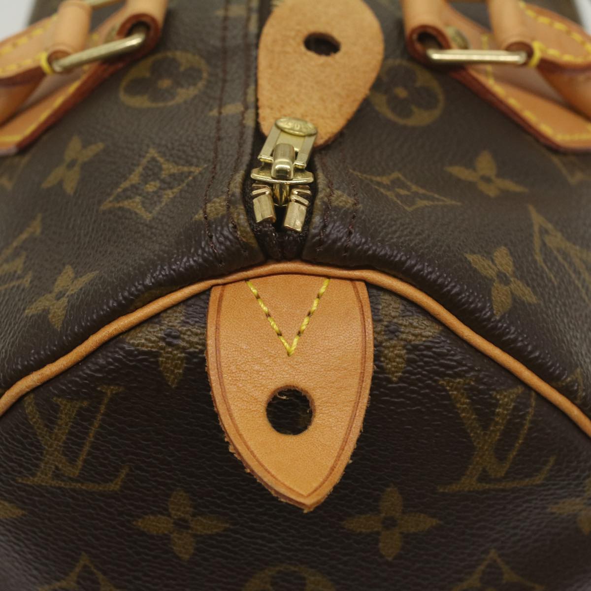 LOUIS VUITTON Monogram Speedy 30 Hand Bag M41526 LV 53127