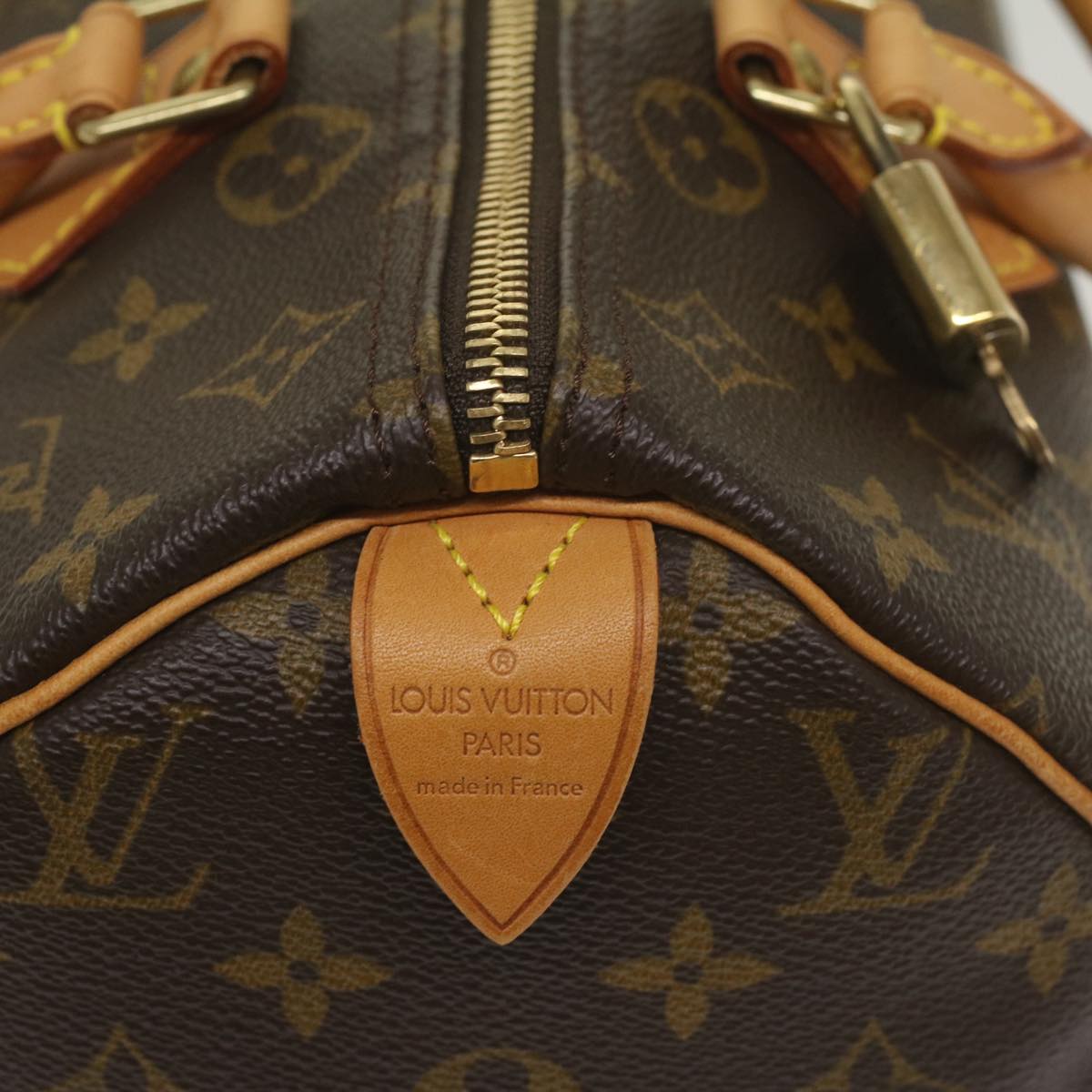 LOUIS VUITTON Monogram Speedy 30 Hand Bag M41526 LV 53127