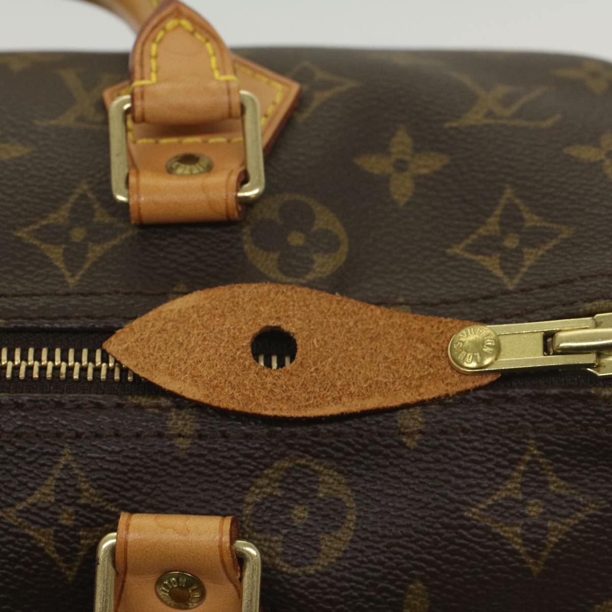LOUIS VUITTON Monogram Speedy 30 Hand Bag M41526 LV 53127