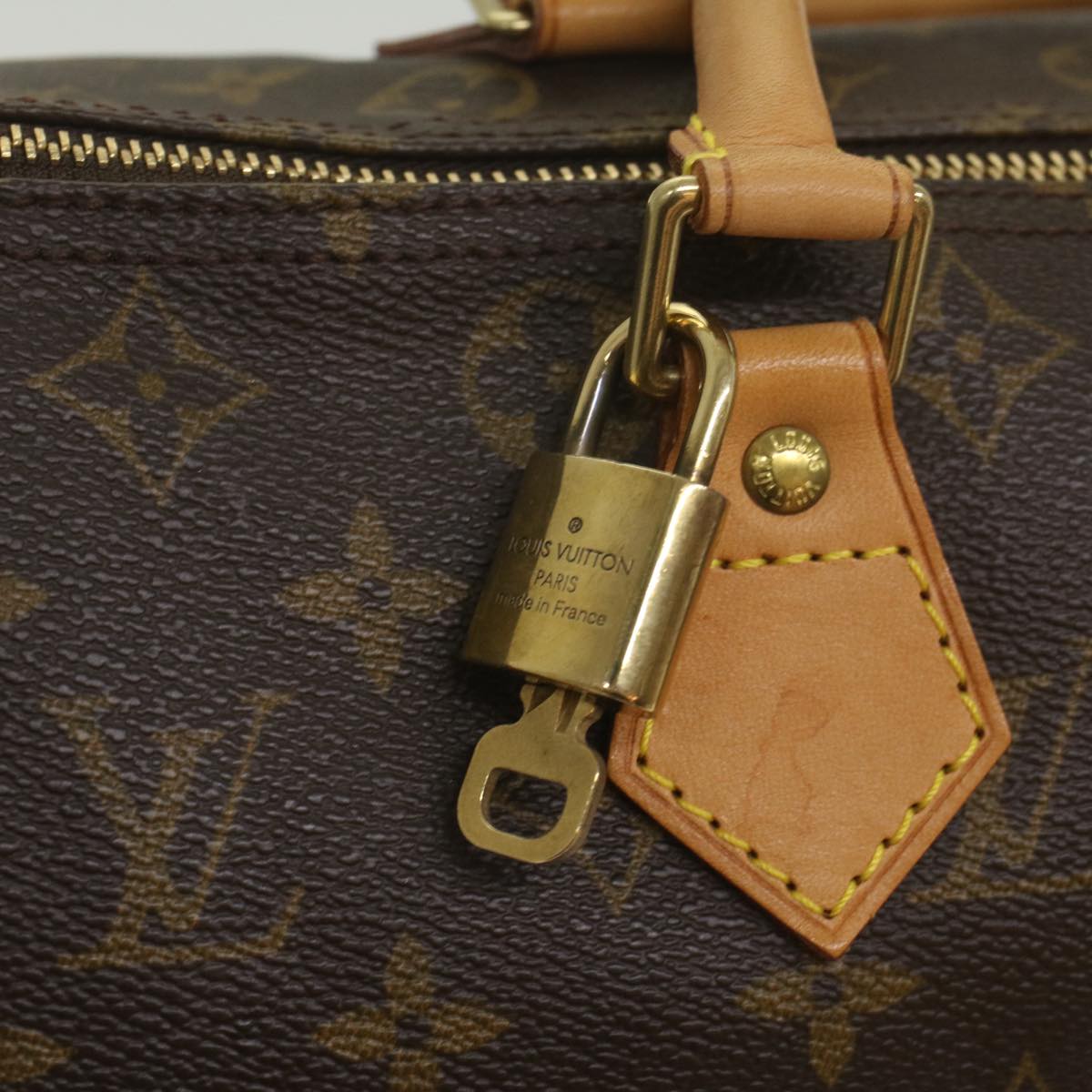 LOUIS VUITTON Monogram Speedy 30 Hand Bag M41526 LV 53127