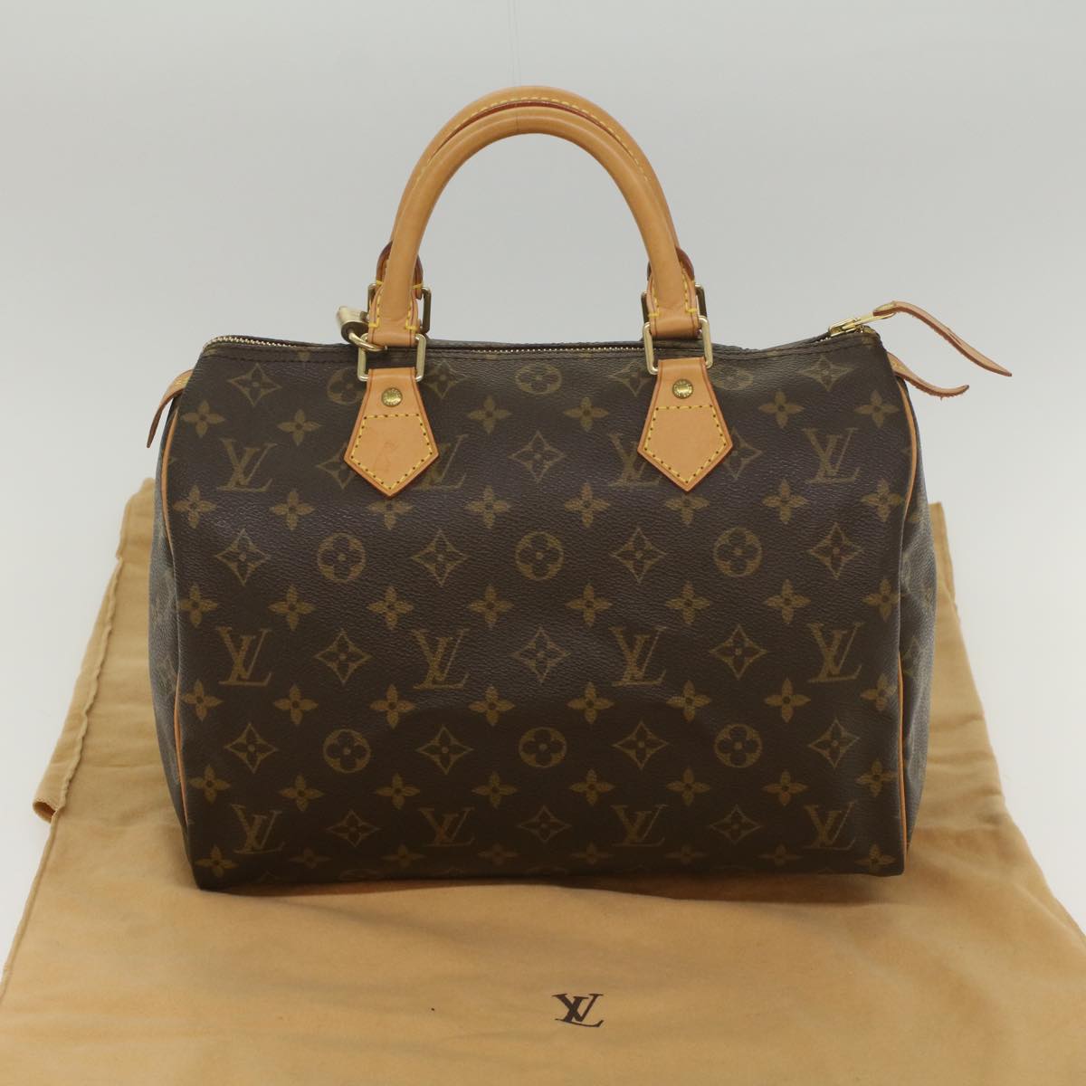 LOUIS VUITTON Monogram Speedy 30 Hand Bag M41526 LV 53127