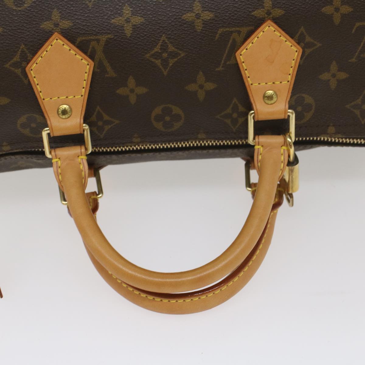 LOUIS VUITTON Monogram Speedy 30 Hand Bag M41526 LV 53127