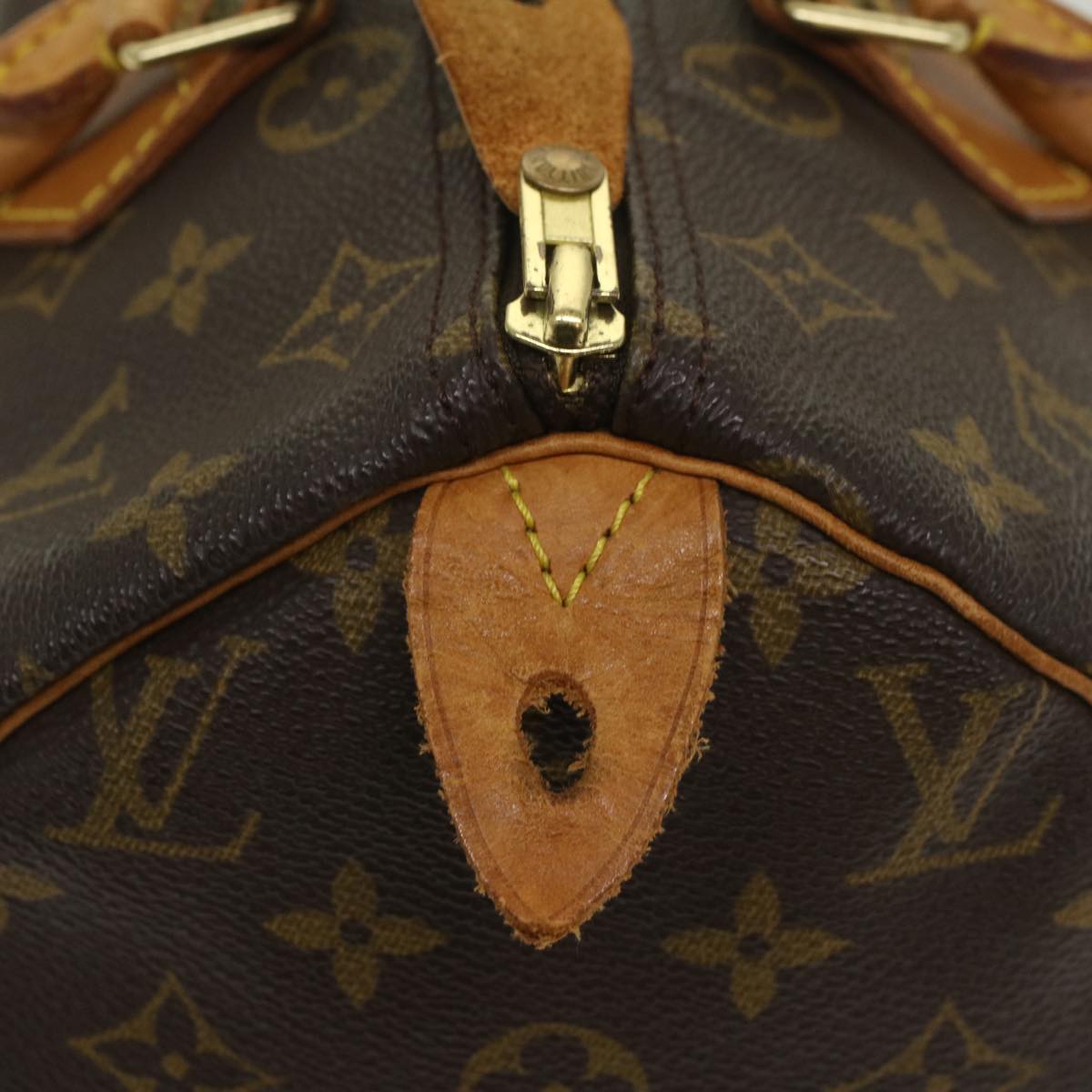 LOUIS VUITTON Monogram Speedy 30 Hand Bag M41526 LV 53128