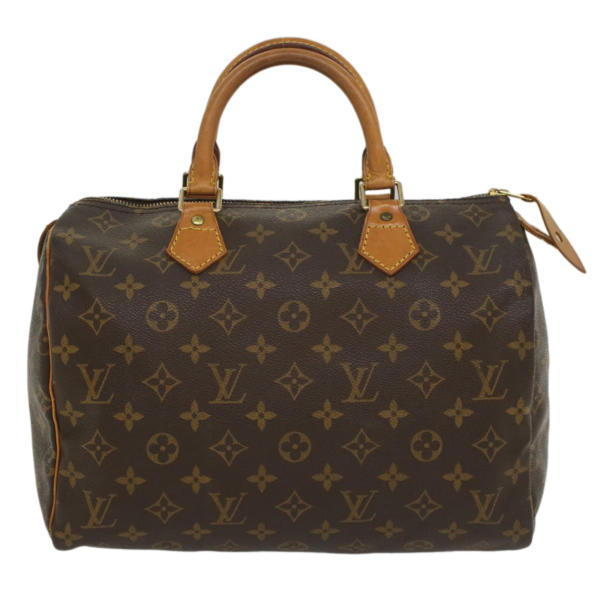 LOUIS VUITTON Monogram Speedy 30 Hand Bag M41526 LV 53128