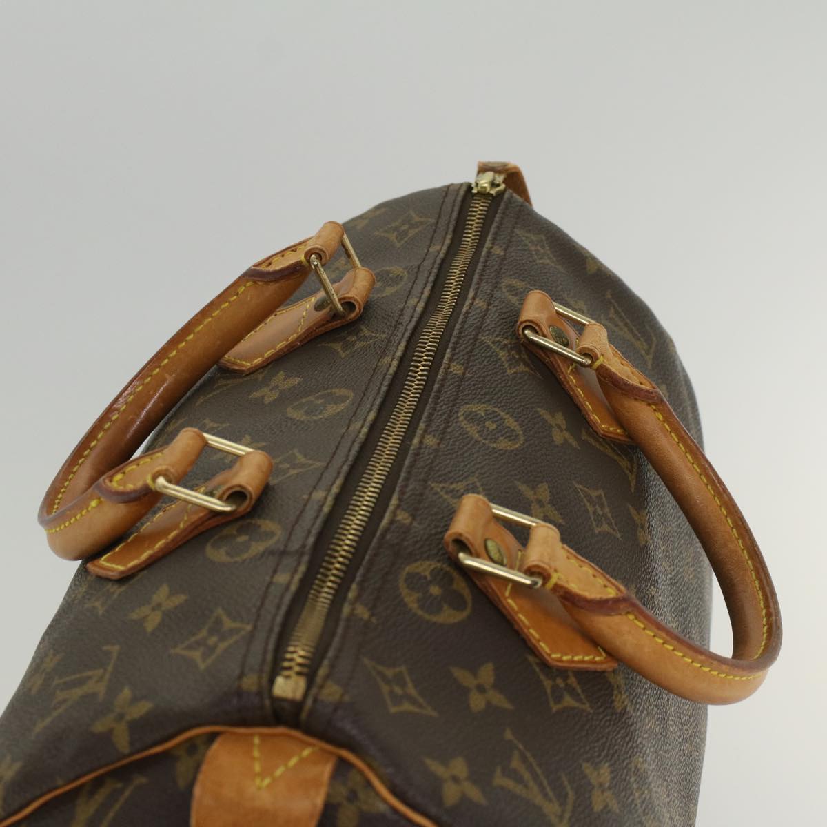 LOUIS VUITTON Monogram Speedy 30 Hand Bag M41526 LV 53128