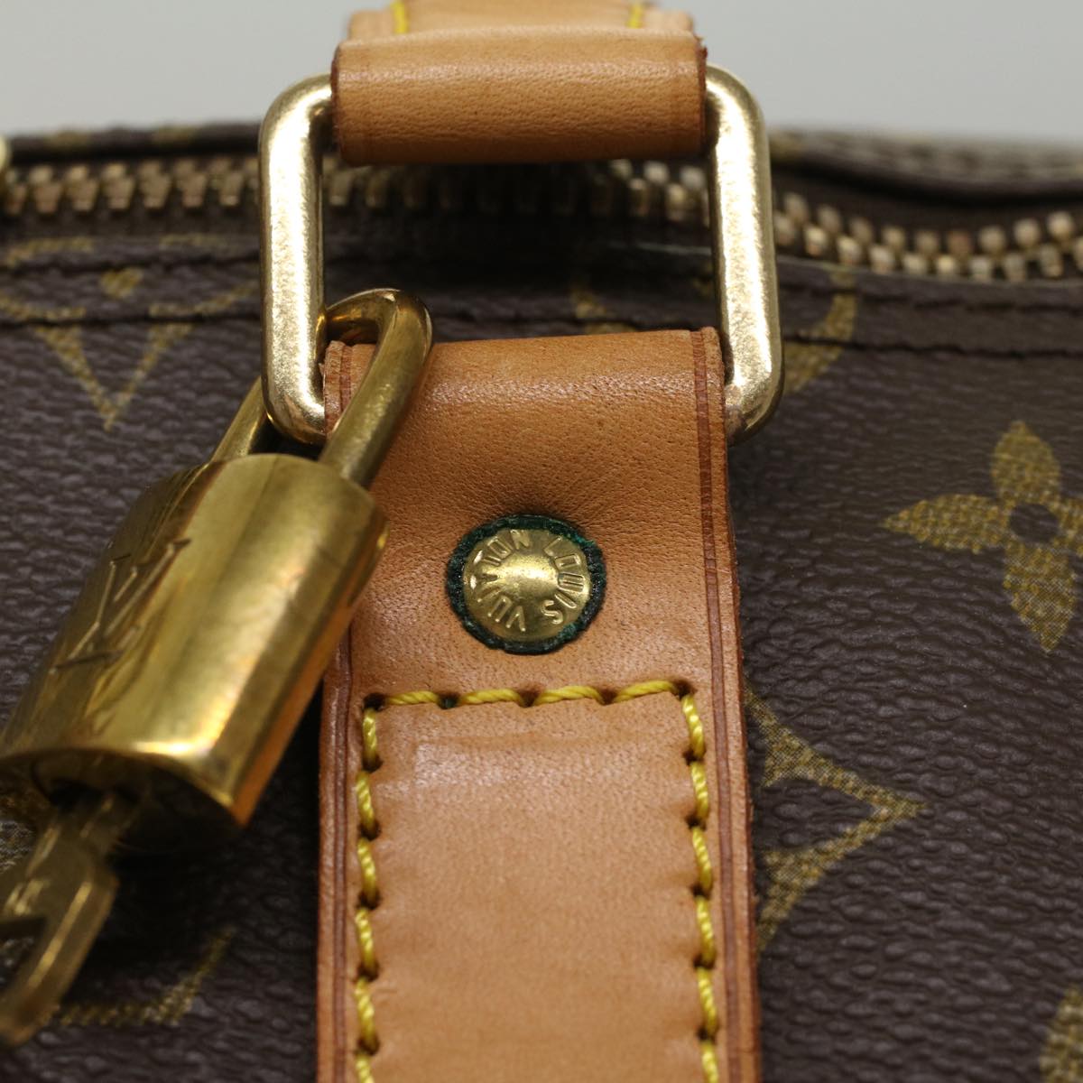 LOUIS VUITTON Monogram Keepall Bandouliere 50 Boston Bag M41416 LV 53134