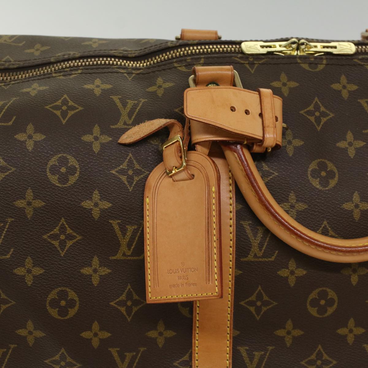LOUIS VUITTON Monogram Keepall Bandouliere 50 Boston Bag M41416 LV 53134