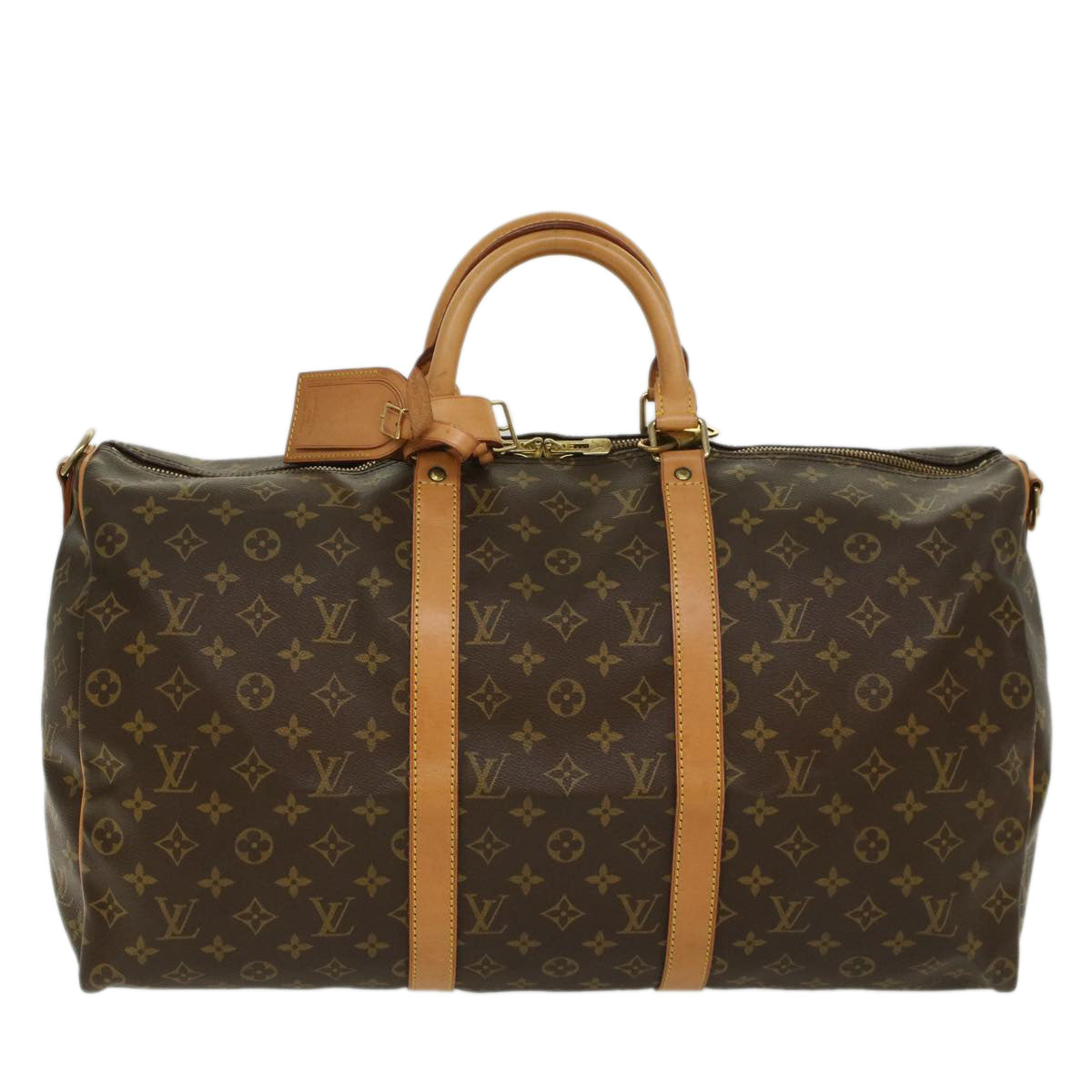LOUIS VUITTON Monogram Keepall Bandouliere 50 Boston Bag M41416 LV 53134