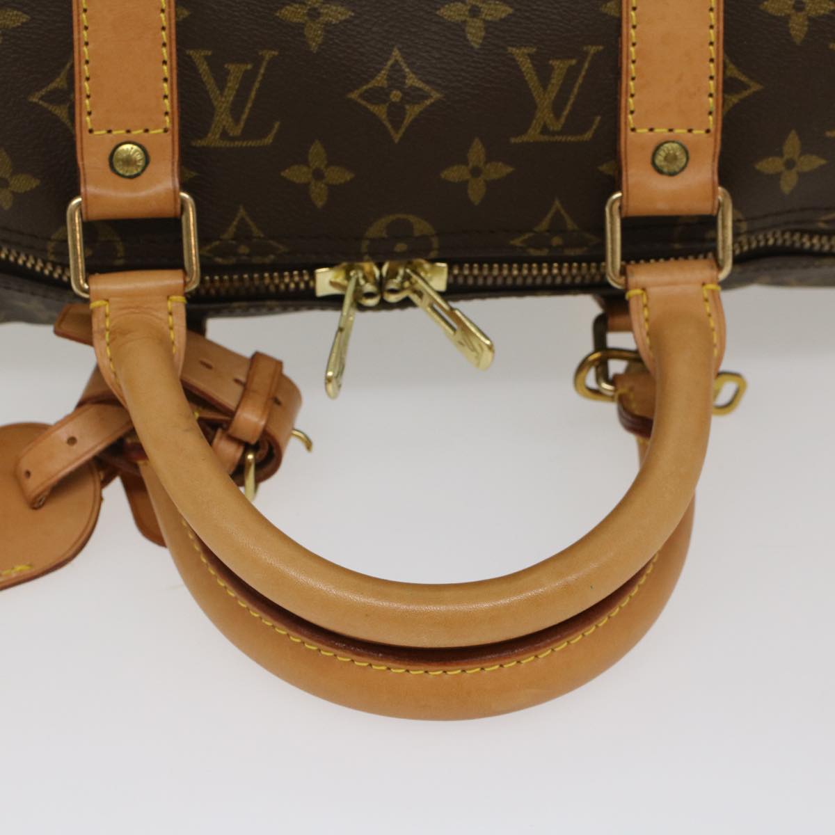 LOUIS VUITTON Monogram Keepall Bandouliere 50 Boston Bag M41416 LV 53134