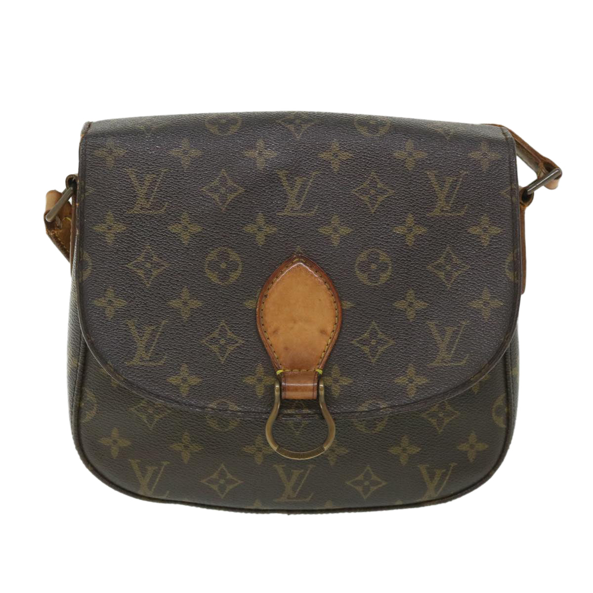 LOUIS VUITTON Monogram Saint Cloud GM Shoulder Bag M51242 LV 53139
