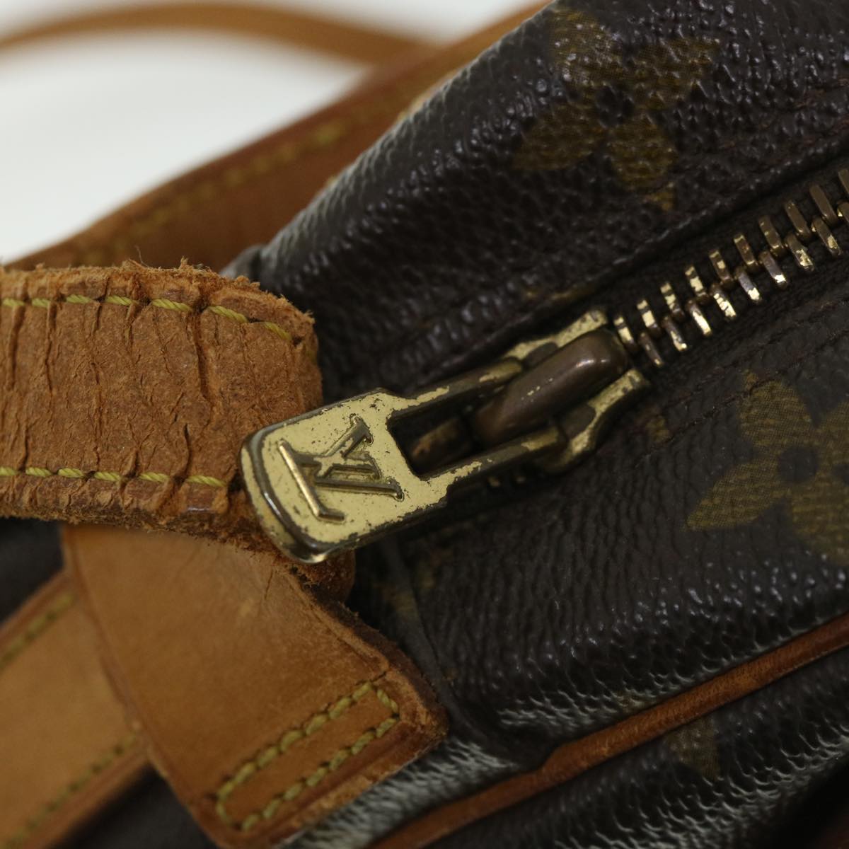 LOUIS VUITTON Monogram Jeune Fille MM Shoulder Bag M51226 LV 53141