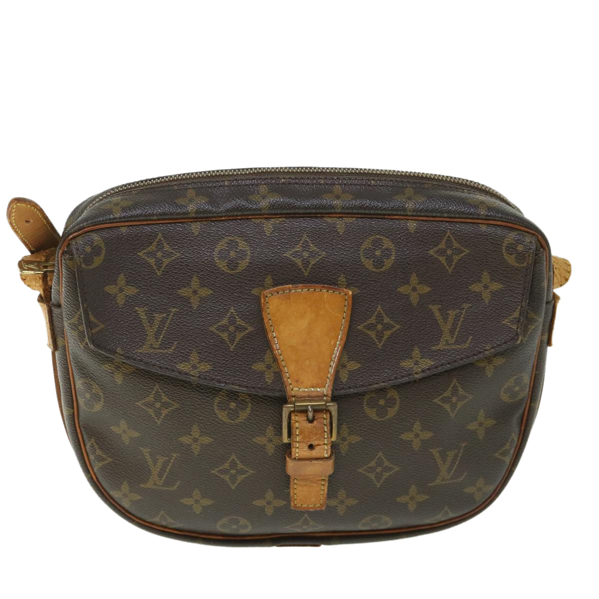 LOUIS VUITTON Monogram Jeune Fille MM Shoulder Bag M51226 LV 53141