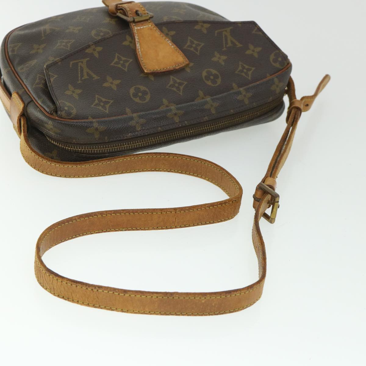 LOUIS VUITTON Monogram Jeune Fille MM Shoulder Bag M51226 LV 53141