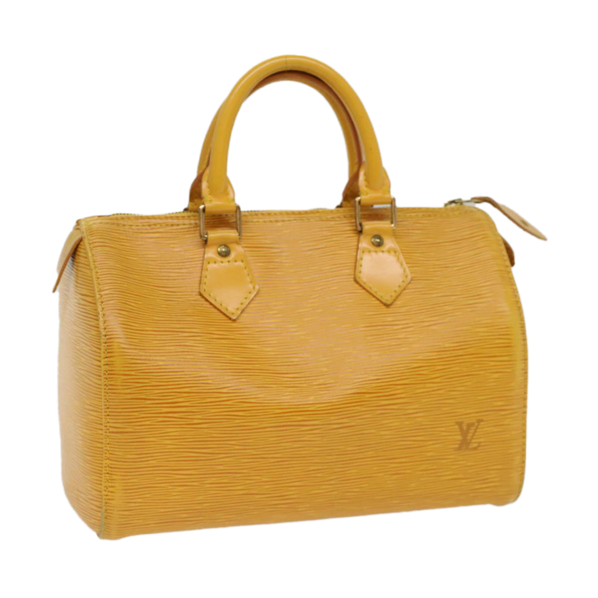 LOUIS VUITTON Epi Speedy 25 Hand Bag Tassili Yellow M43019 LV 53227