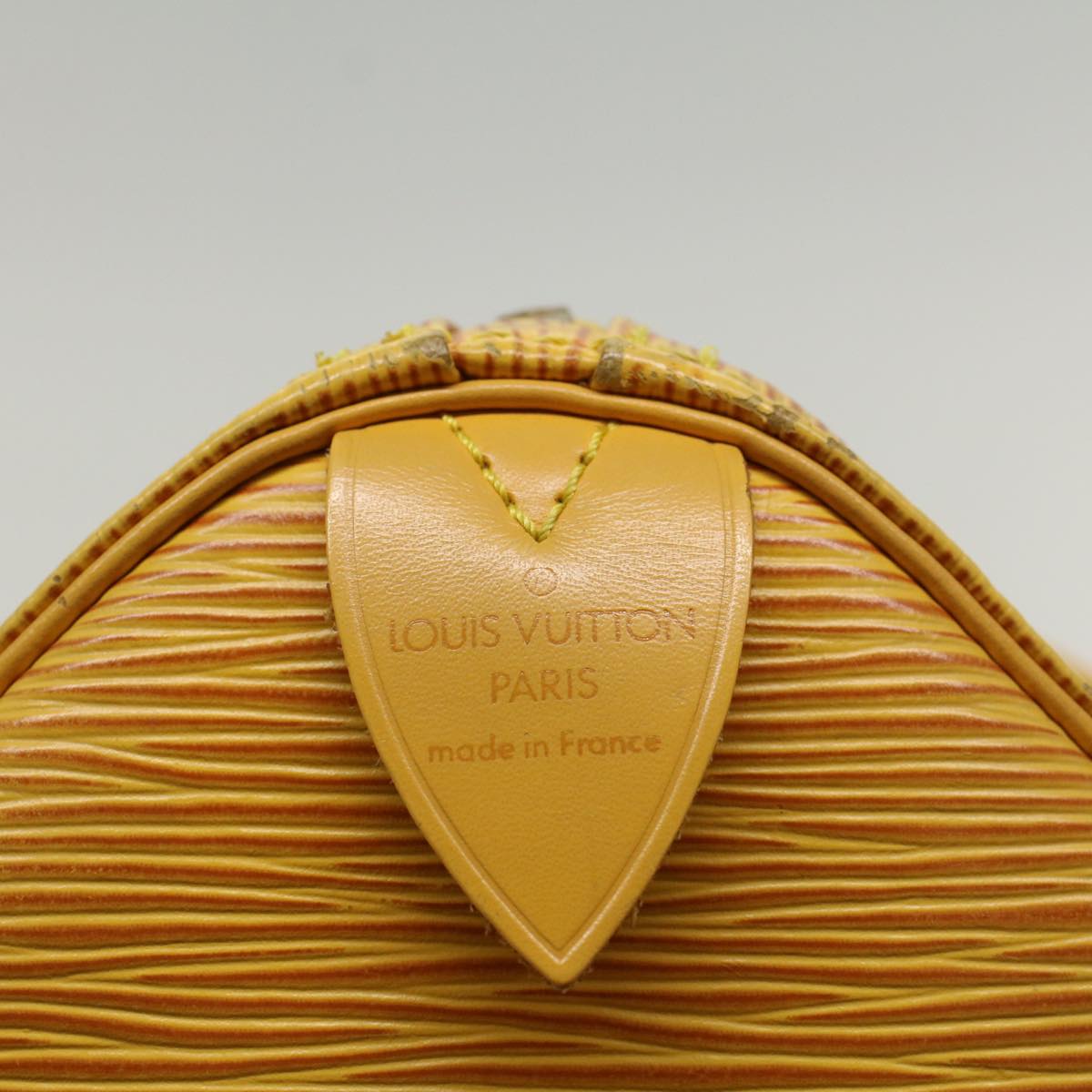 LOUIS VUITTON Epi Speedy 25 Hand Bag Tassili Yellow M43019 LV 53227