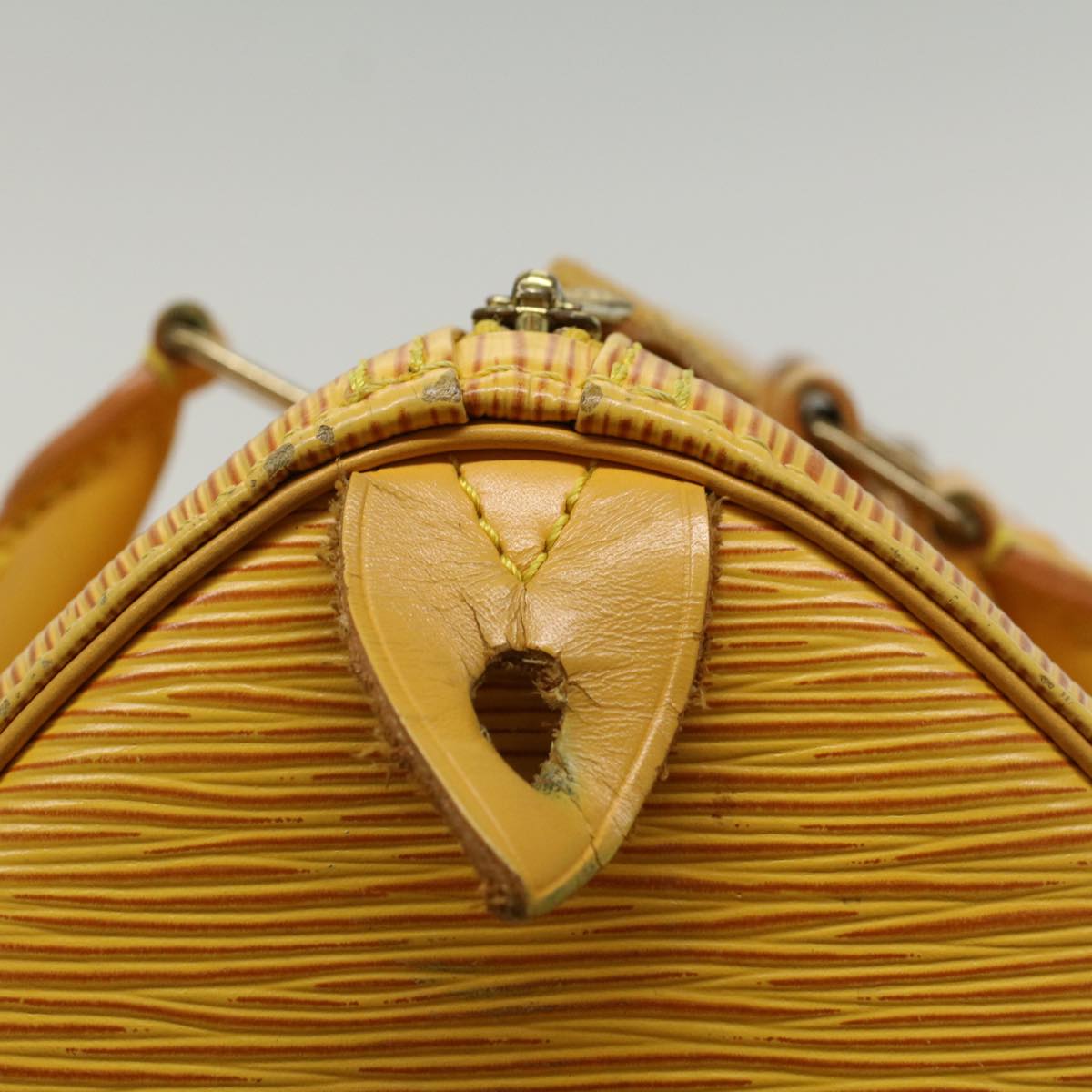 LOUIS VUITTON Epi Speedy 25 Hand Bag Tassili Yellow M43019 LV 53227