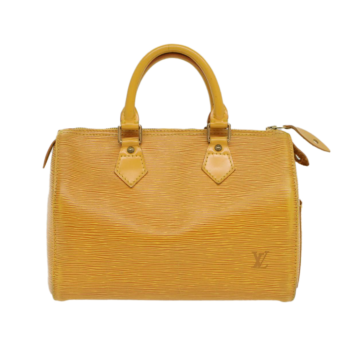 LOUIS VUITTON Epi Speedy 25 Hand Bag Tassili Yellow M43019 LV 53227