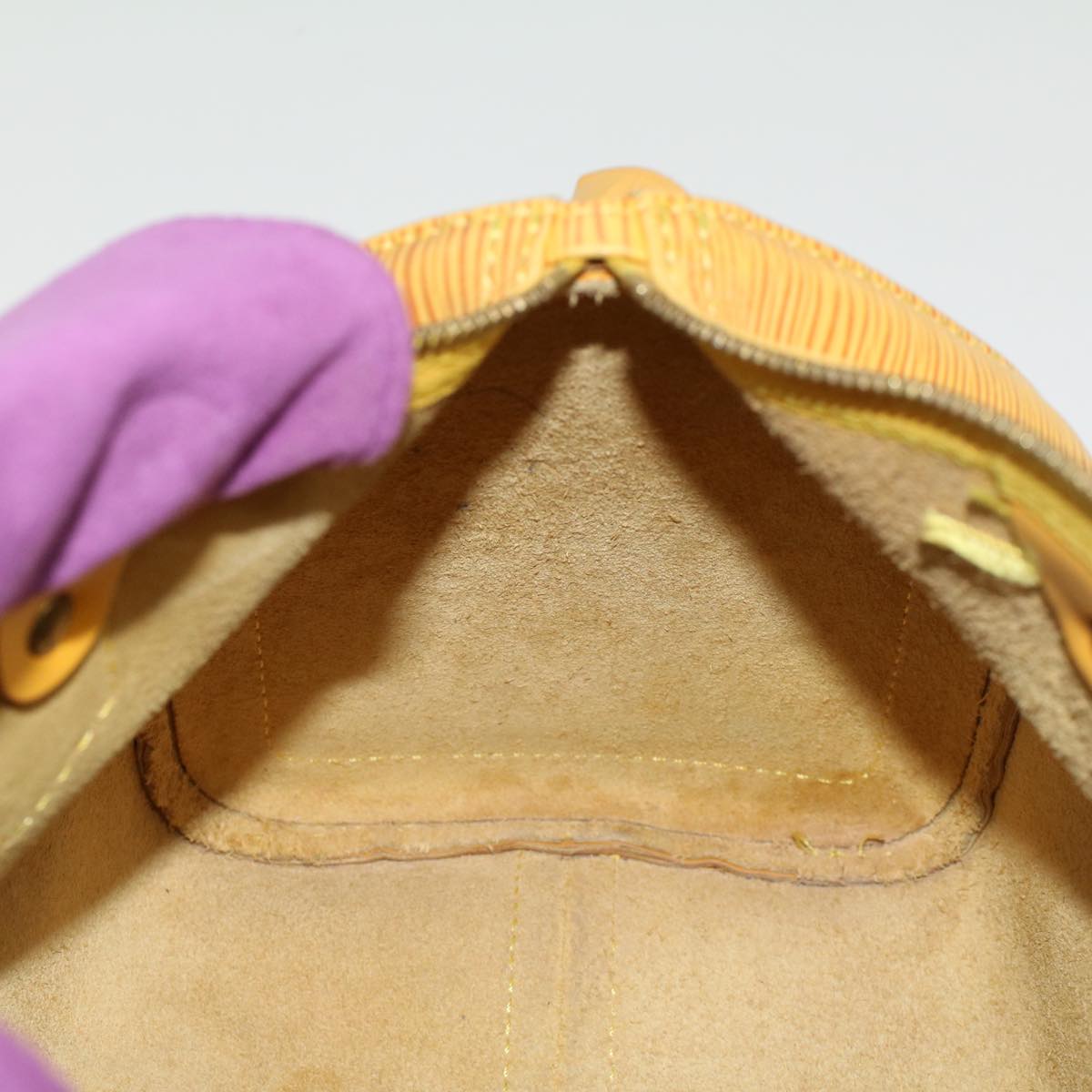 LOUIS VUITTON Epi Speedy 25 Hand Bag Tassili Yellow M43019 LV 53227