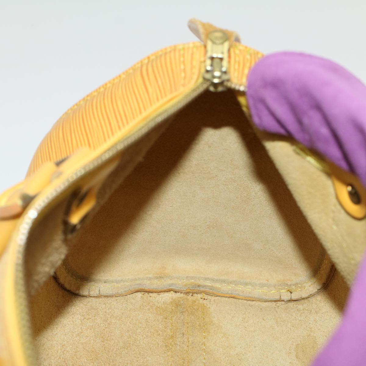 LOUIS VUITTON Epi Speedy 25 Hand Bag Tassili Yellow M43019 LV 53227