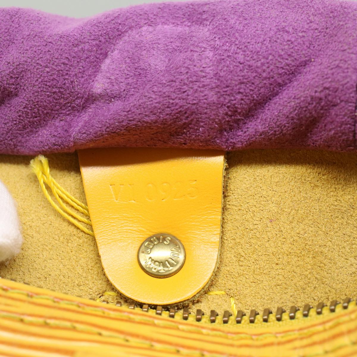 LOUIS VUITTON Epi Speedy 25 Hand Bag Tassili Yellow M43019 LV 53227