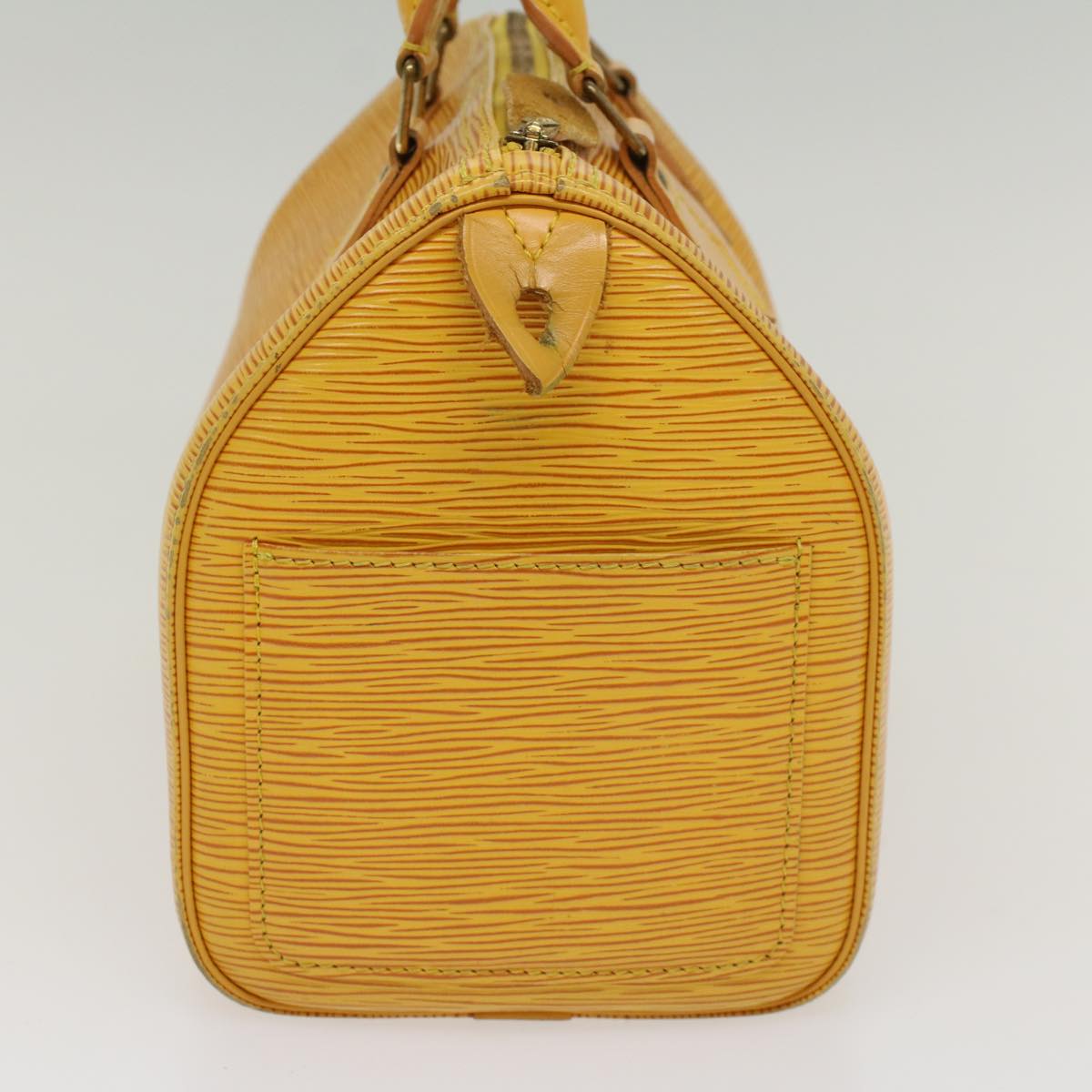 LOUIS VUITTON Epi Speedy 25 Hand Bag Tassili Yellow M43019 LV 53227
