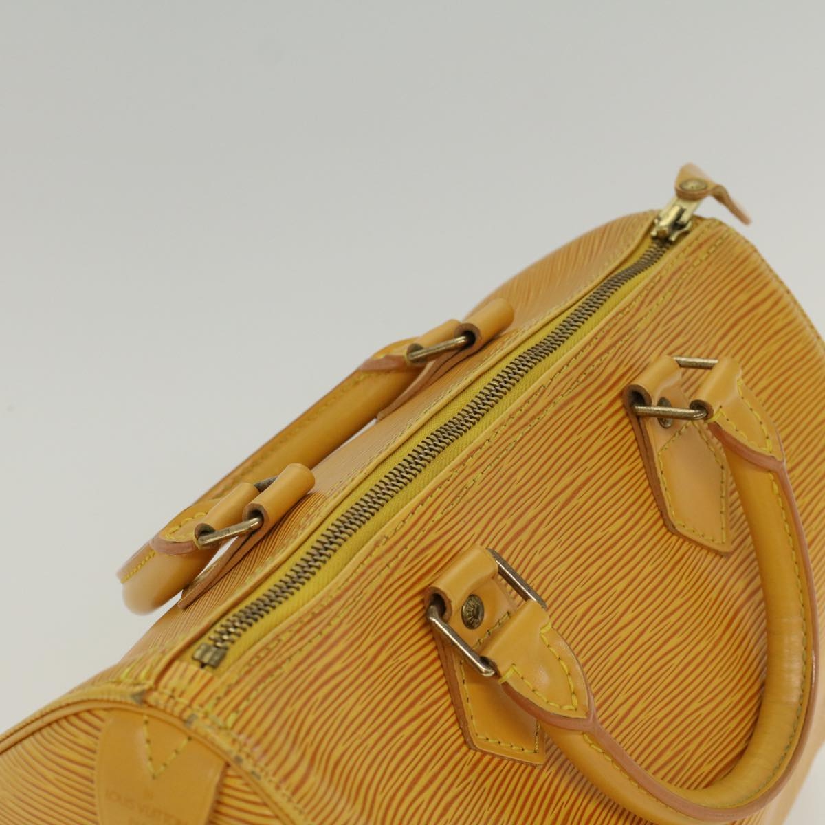 LOUIS VUITTON Epi Speedy 25 Hand Bag Tassili Yellow M43019 LV 53227