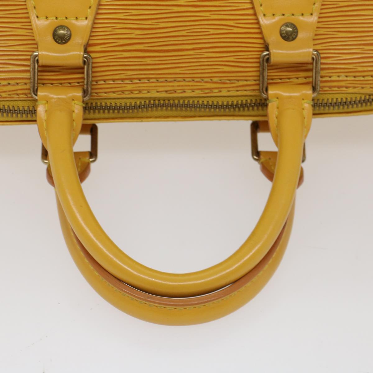 LOUIS VUITTON Epi Speedy 25 Hand Bag Tassili Yellow M43019 LV 53227
