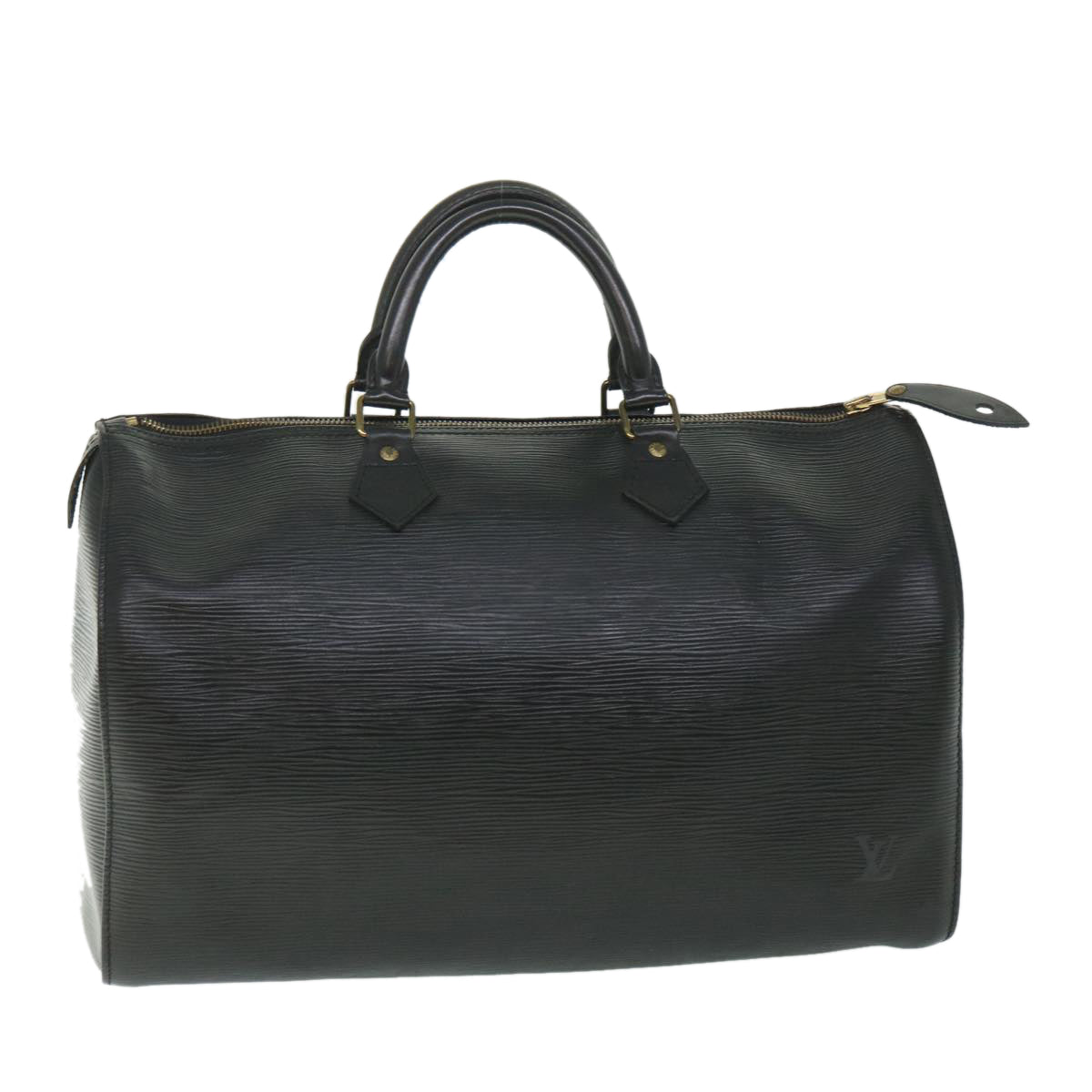 LOUIS VUITTON Epi Speedy 35 Hand Bag Noir black M42992 LV 53233