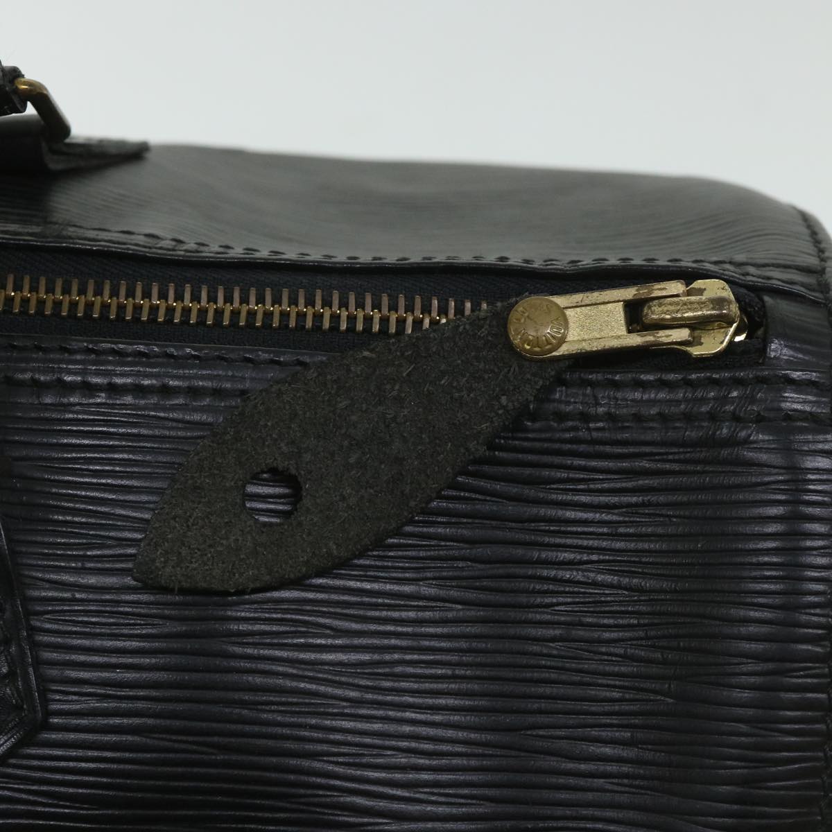 LOUIS VUITTON Epi Speedy 35 Hand Bag Noir black M42992 LV 53233