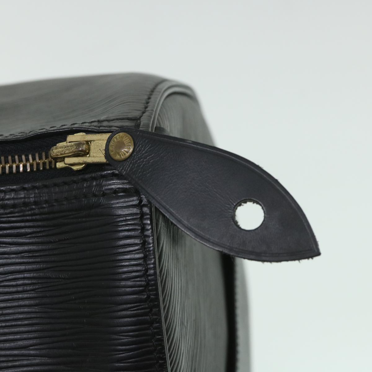 LOUIS VUITTON Epi Speedy 35 Hand Bag Noir black M42992 LV 53233