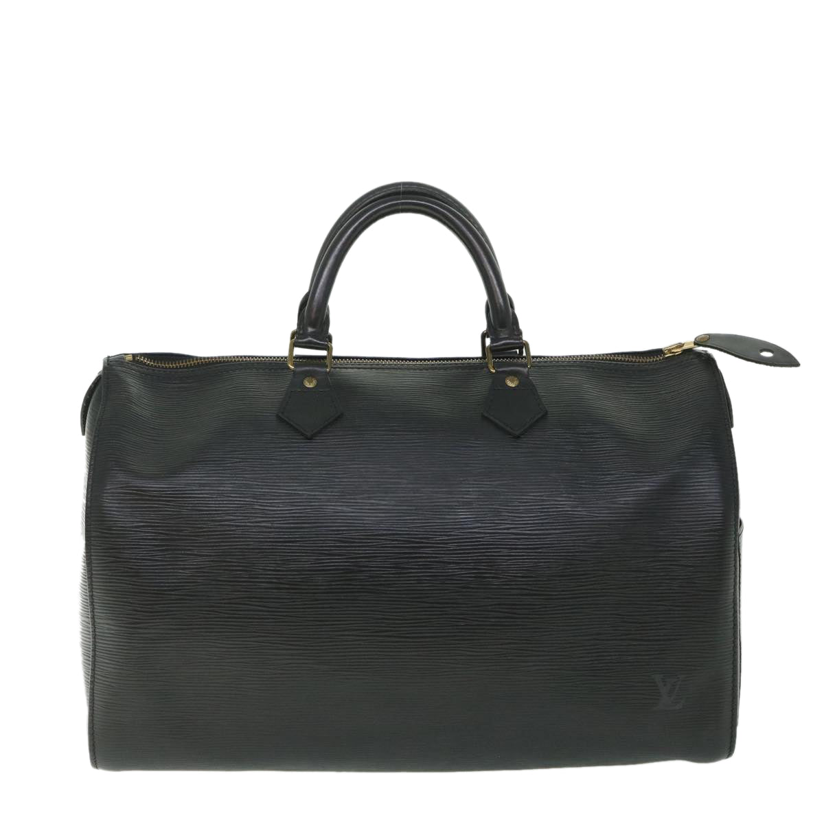 LOUIS VUITTON Epi Speedy 35 Hand Bag Noir black M42992 LV 53233