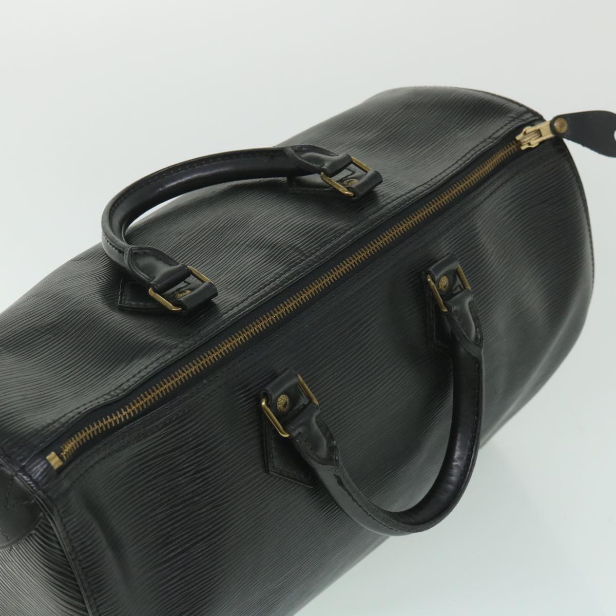 LOUIS VUITTON Epi Speedy 35 Hand Bag Noir black M42992 LV 53233