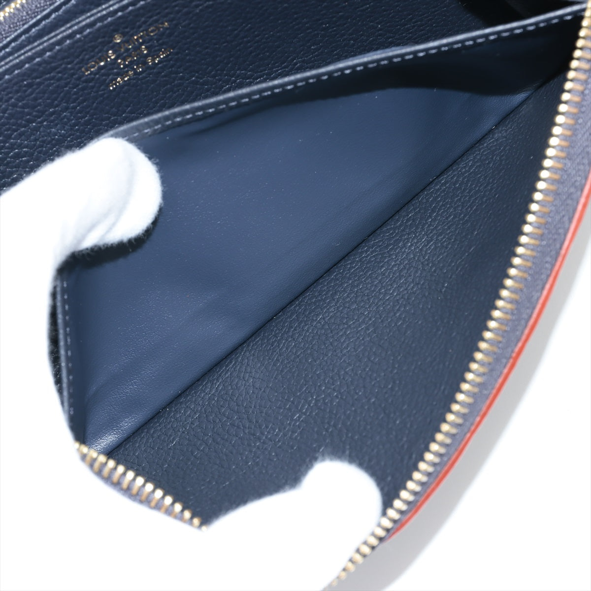 Louis Vuitton Monogram Amplant  Wallet M62121 Marine Round Zip Wallet