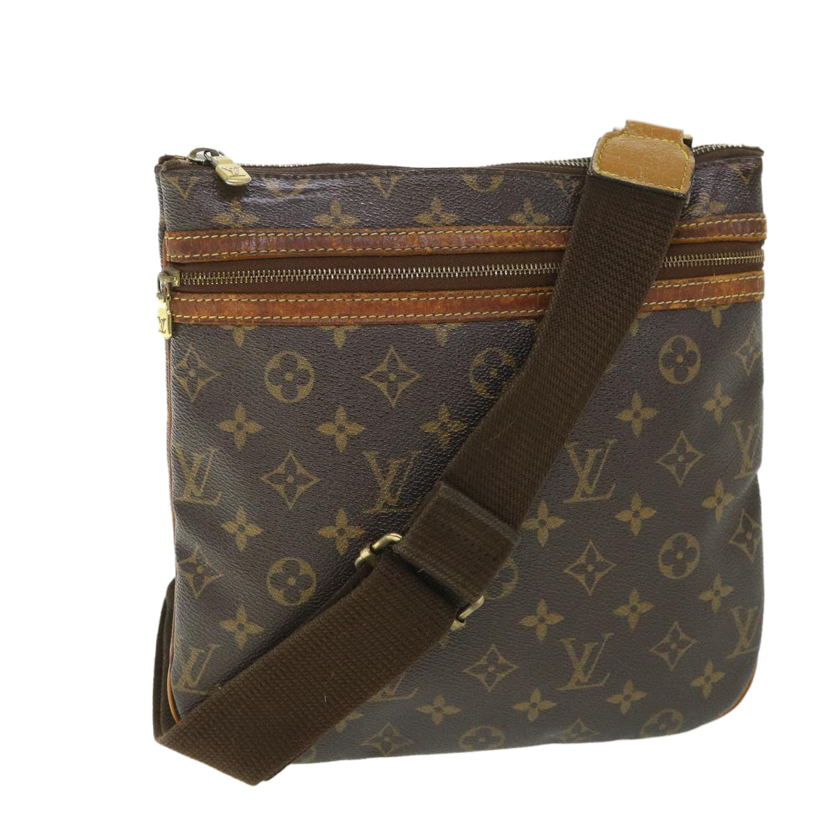 LOUIS VUITTON Monogram Pochette Bosphore Shoulder Bag M40044 LV 53304