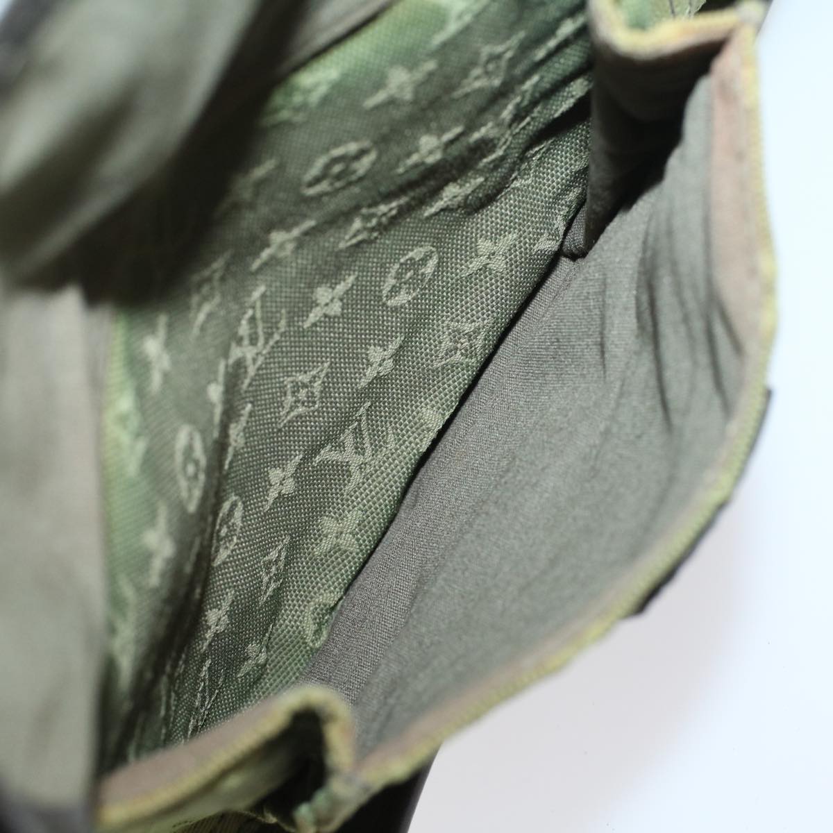 LOUIS VUITTON Monogram Mini Sac Marie Kate 48H Hand Bag Khaki M92933 53307
