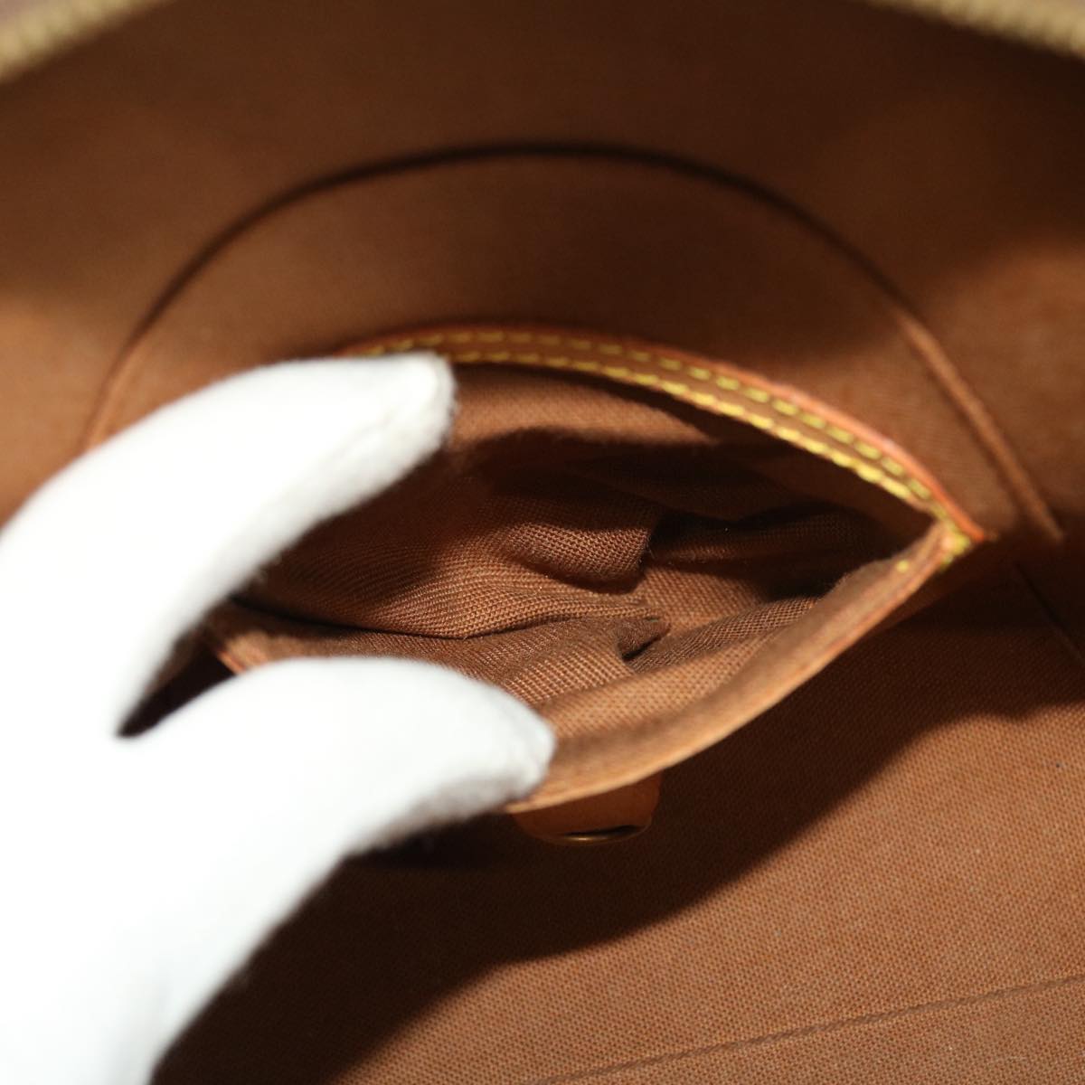 LOUIS VUITTON Monogram Ellipse PM Hand Bag M51127 LV 53318