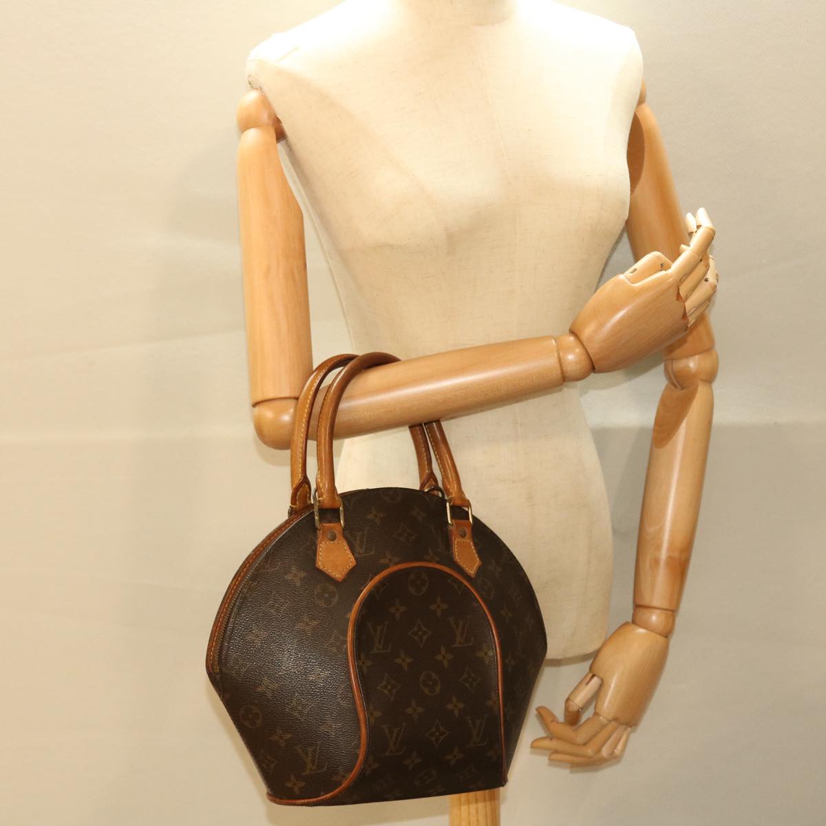 LOUIS VUITTON Monogram Ellipse PM Hand Bag M51127 LV 53318