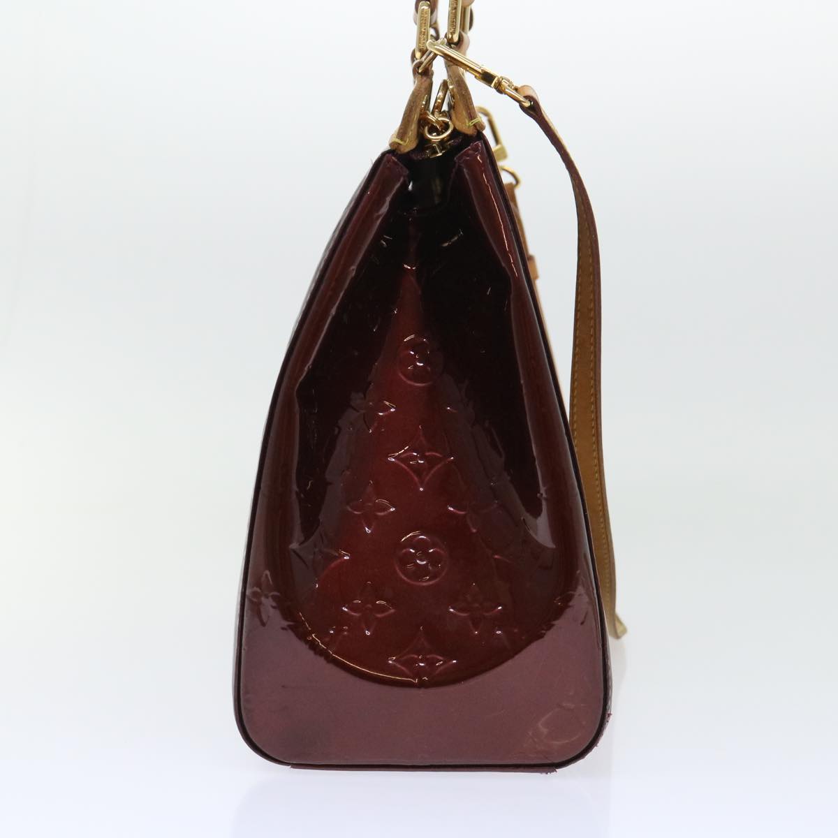 LOUIS VUITTON Vernis Blair GM Hand Bag 2way Rouge Favist M91689 LV 53323