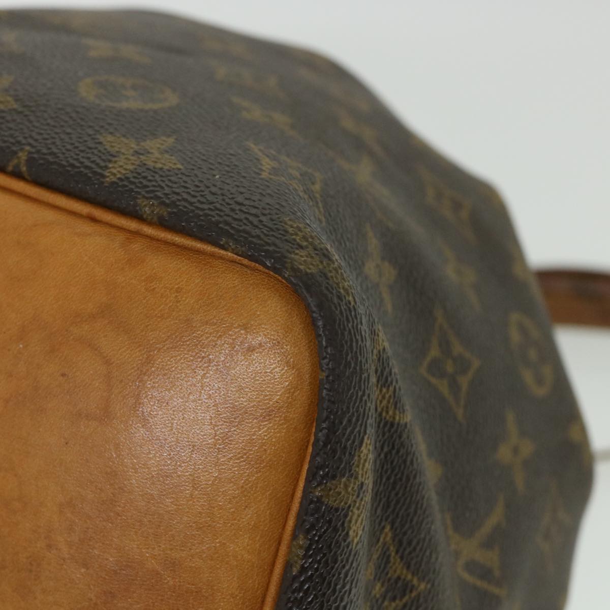 LOUIS VUITTON Monogram Petit Noe Shoulder Bag M42226 LV 53336