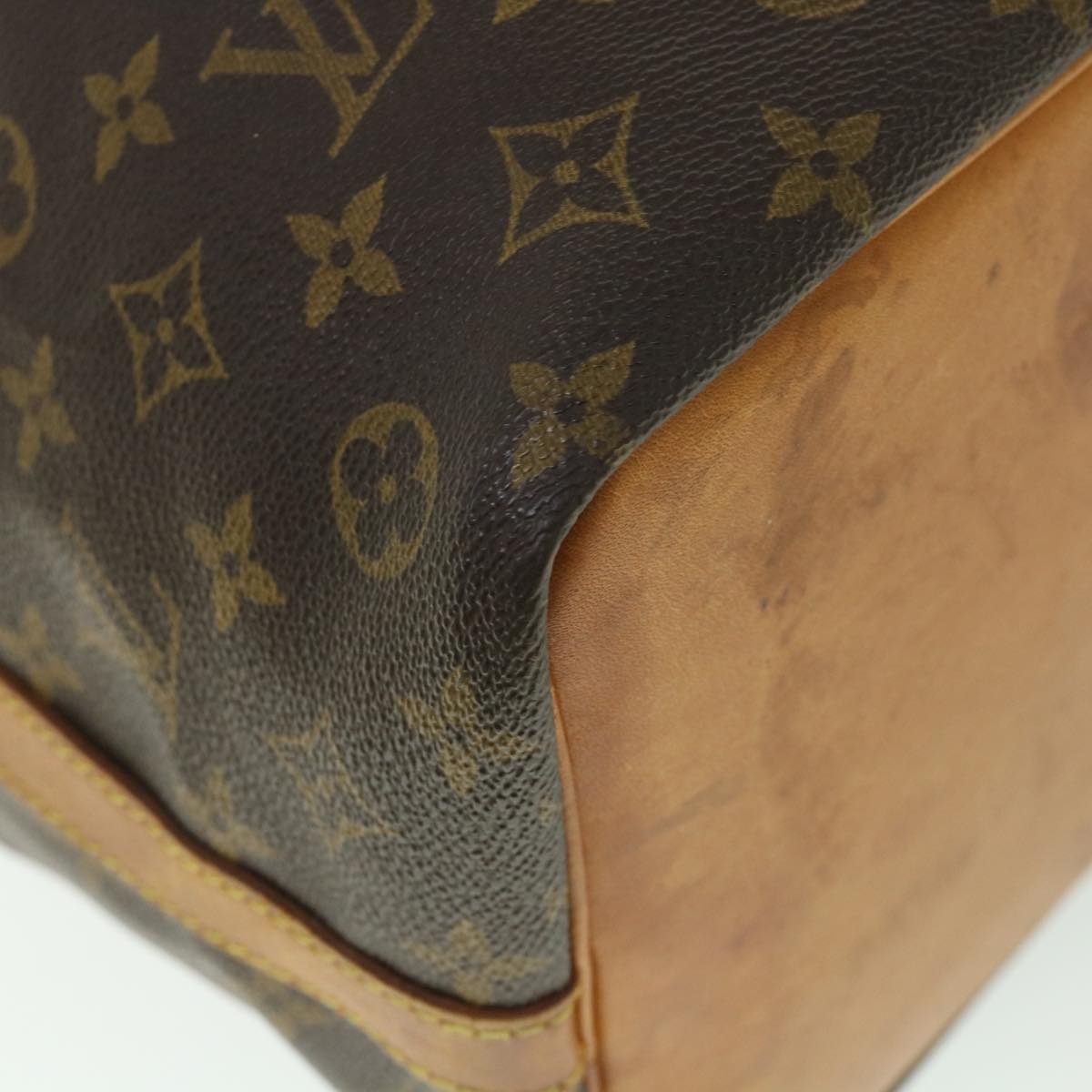 LOUIS VUITTON Monogram Petit Noe Shoulder Bag M42226 LV 53336