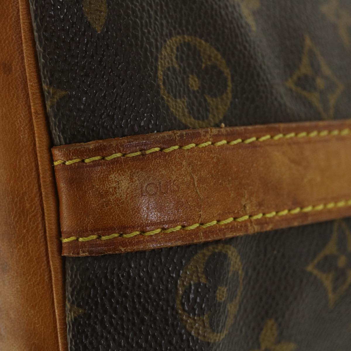 LOUIS VUITTON Monogram Petit Noe Shoulder Bag M42226 LV 53336