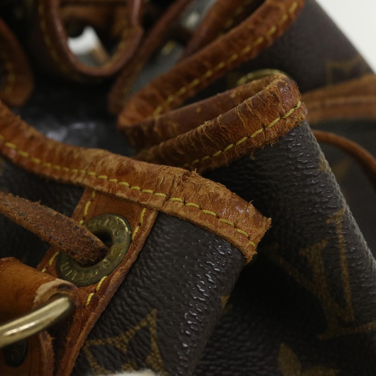 LOUIS VUITTON Monogram Petit Noe Shoulder Bag M42226 LV 53336