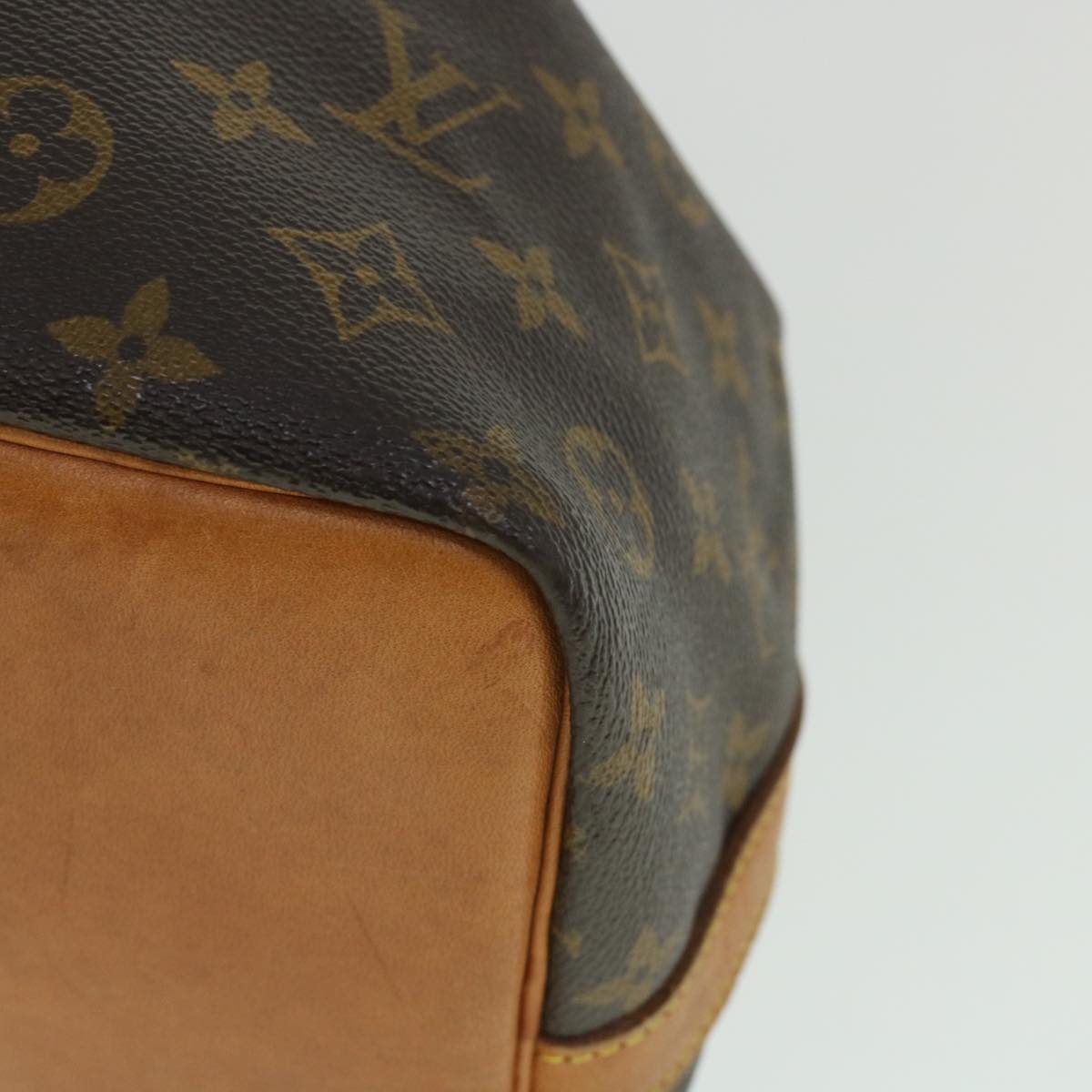 LOUIS VUITTON Monogram Petit Noe Shoulder Bag M42226 LV 53360