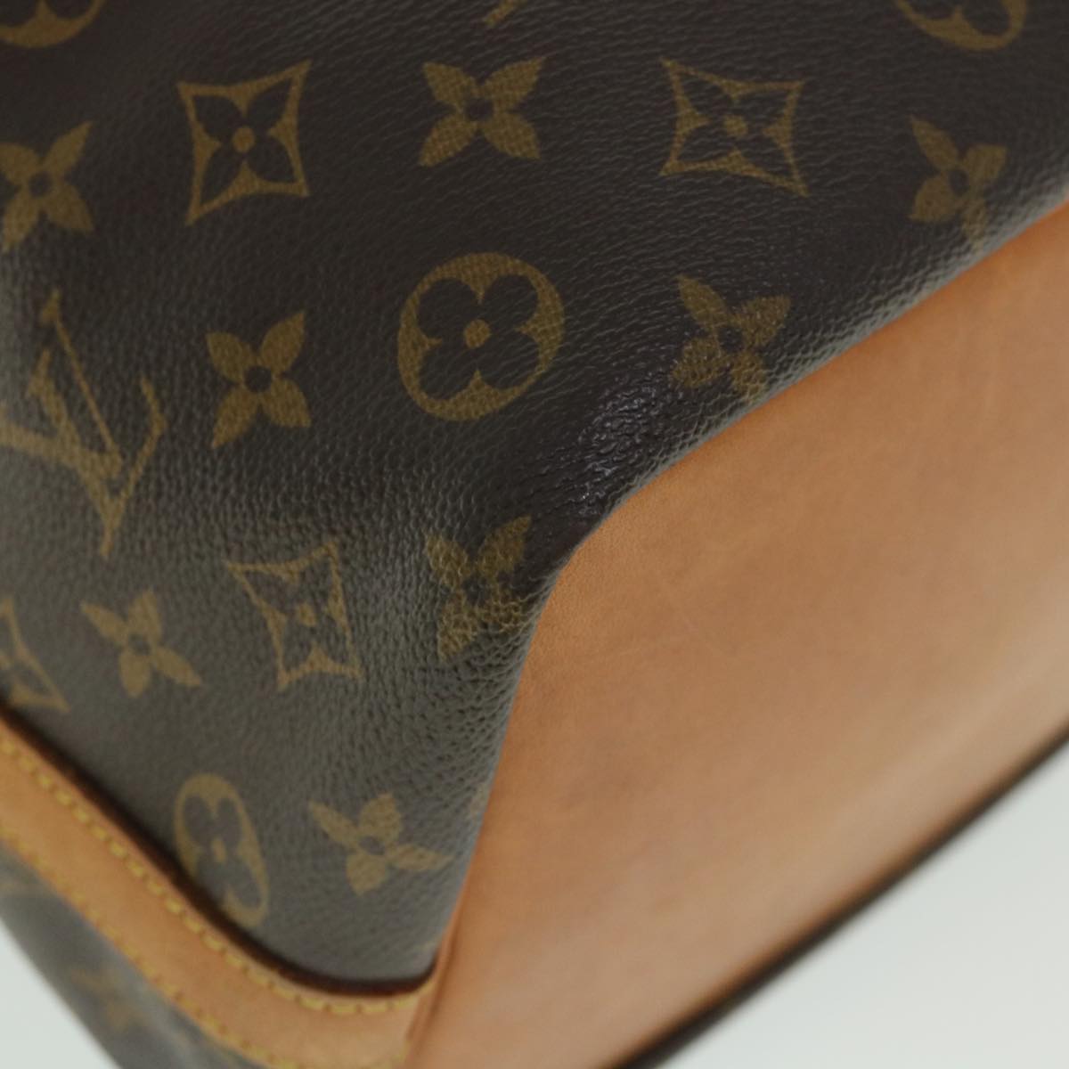 LOUIS VUITTON Monogram Petit Noe Shoulder Bag M42226 LV 53360