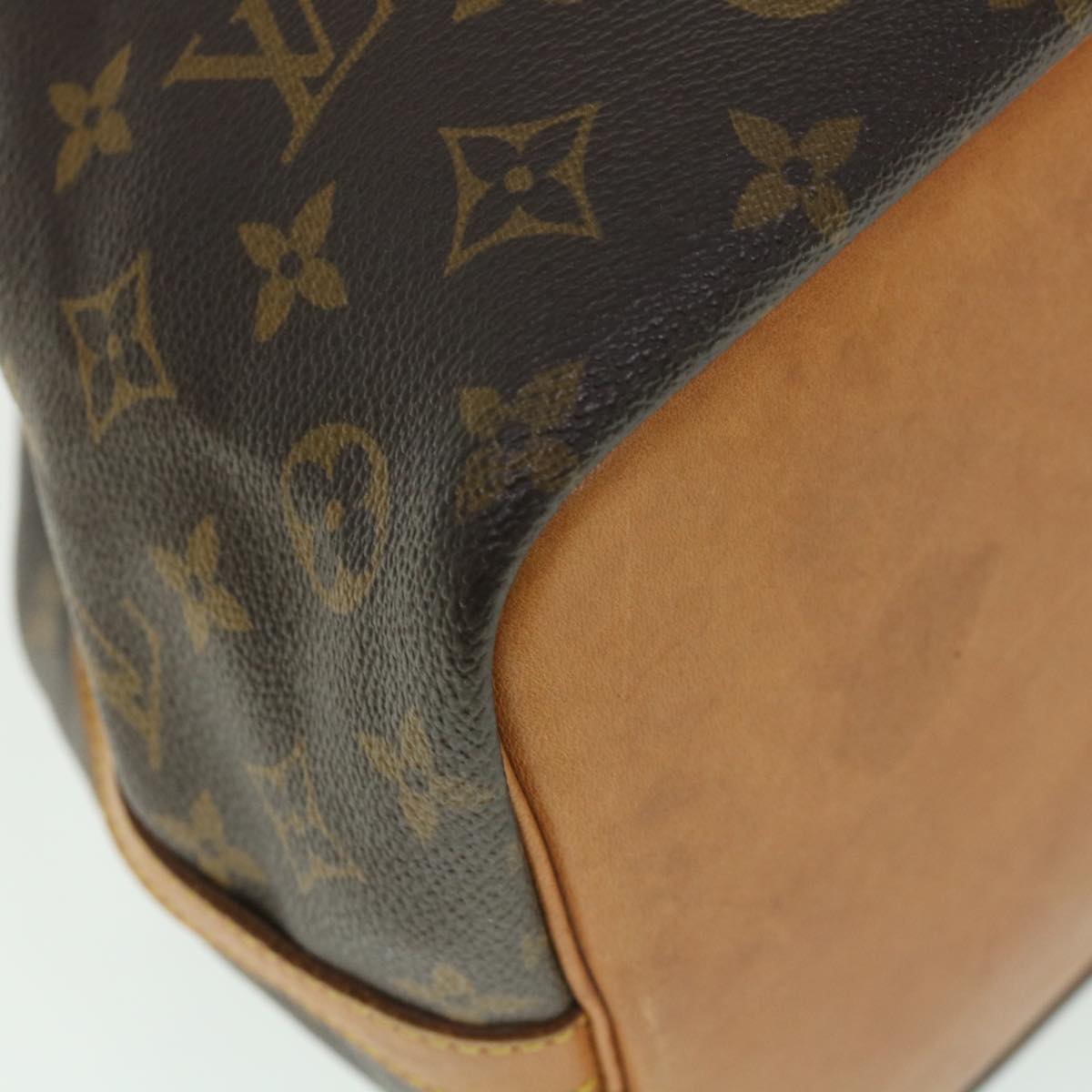LOUIS VUITTON Monogram Petit Noe Shoulder Bag M42226 LV 53360