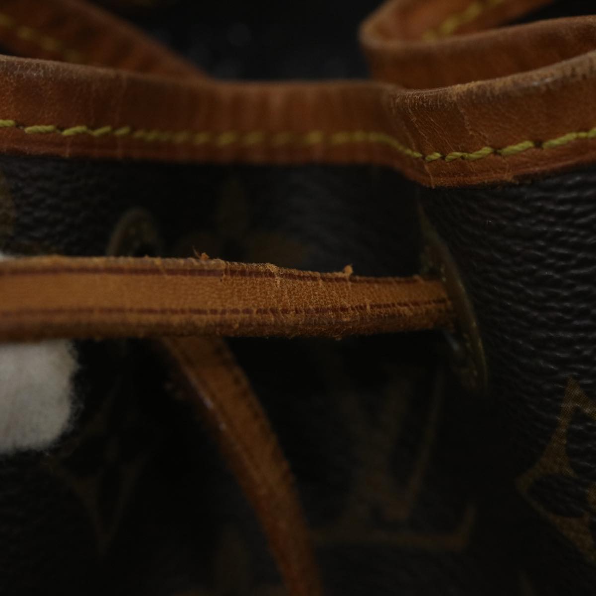 LOUIS VUITTON Monogram Petit Noe Shoulder Bag M42226 LV 53360