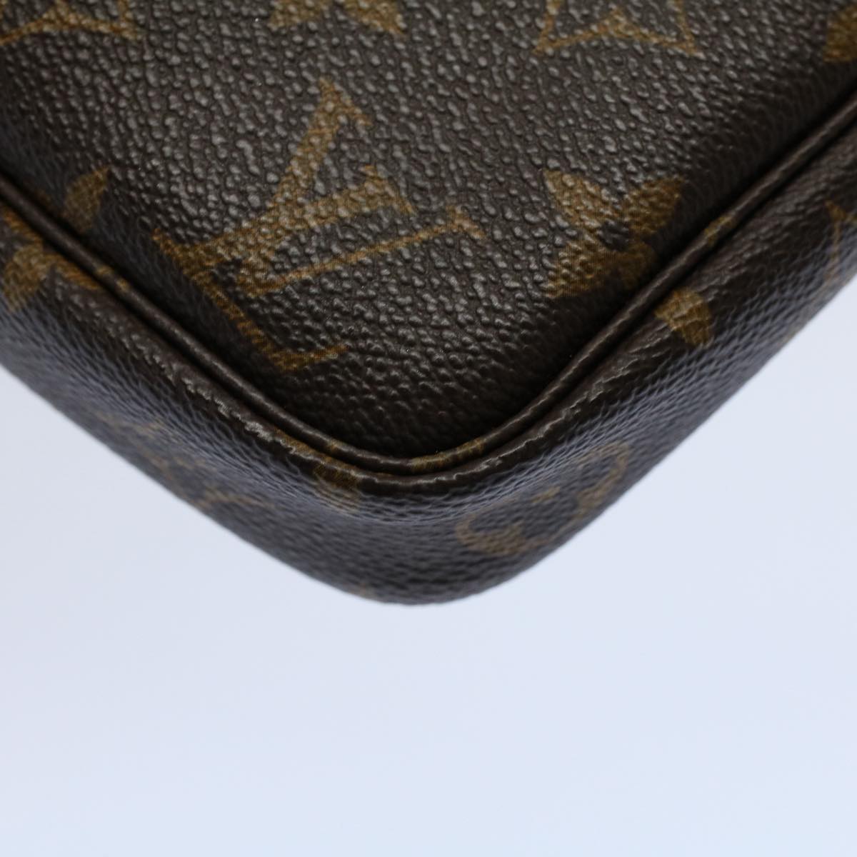 LOUIS VUITTON Monogram Pochette Accessoires Pouch M51980 LV 53365